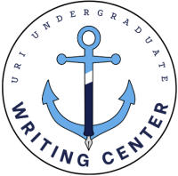 URI Undergraduate Writing Center Logo