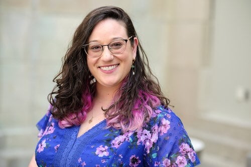 Keynote Speaker Esther Brandon, Associate Director for Teaching  and Learning Technologies at Harvard Medical School.  Photo Source: Esther Brandon