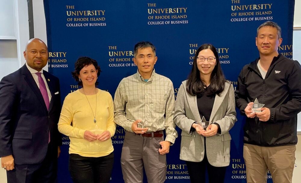 URI College of Business Award Recipients