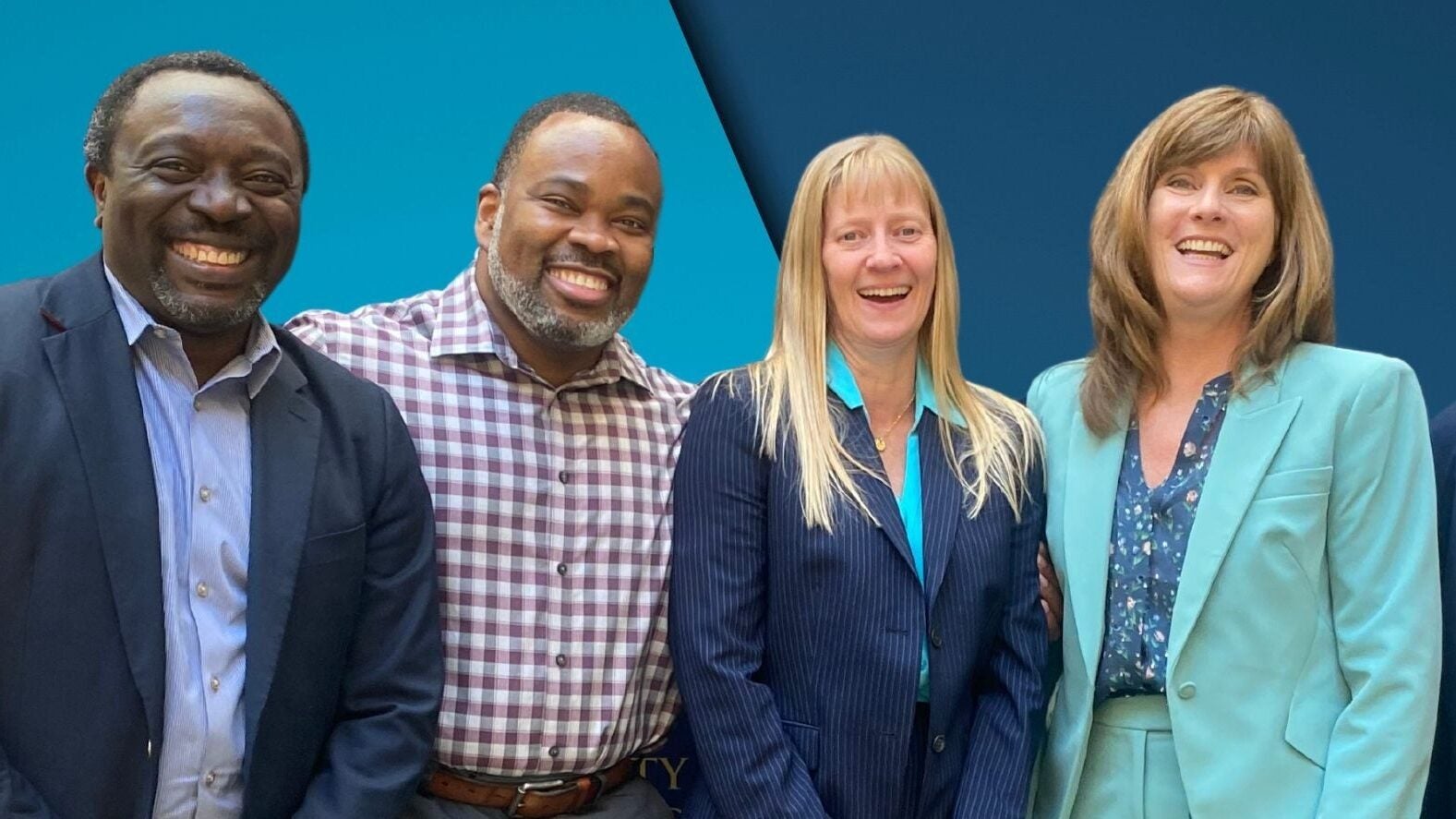 DBA students gathered together