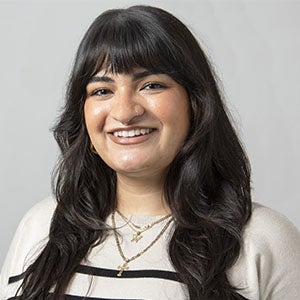 professional headshot of URI college of business advisor, woman smiling