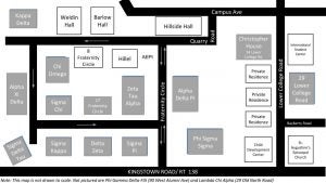 Fraternity Circle Map