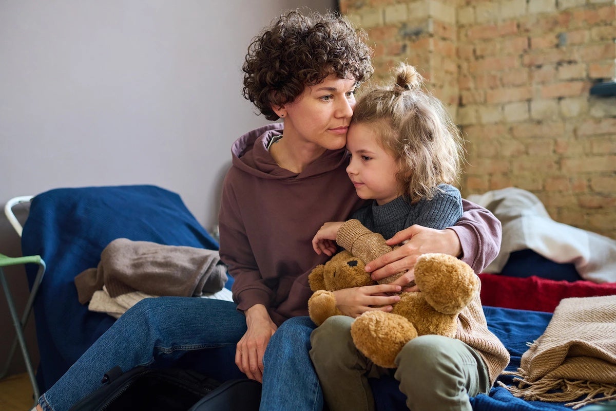 URI Assistant Professor Molly Richard has conducted and published research on doubled-up or hidden homelessness, a form of homelessness that goes unnoticed by the public. (Image: iStock)