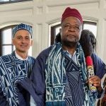 His Majesty Vincent Tchoua Kemajou and Gary Liguori