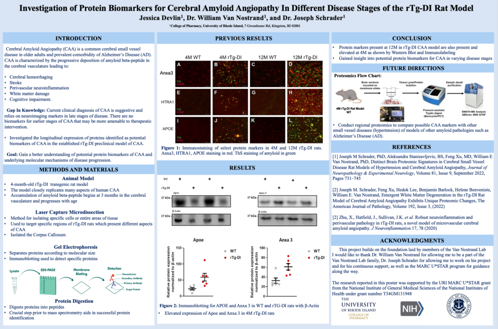 Investigation of Protein Biomarkers for Cerebral Amyloid Angiopathy In ...