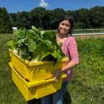 Students like Agriculture and Food Systems Fellow Vannida Khuon look forward to sharing about their experiences with the URI community.