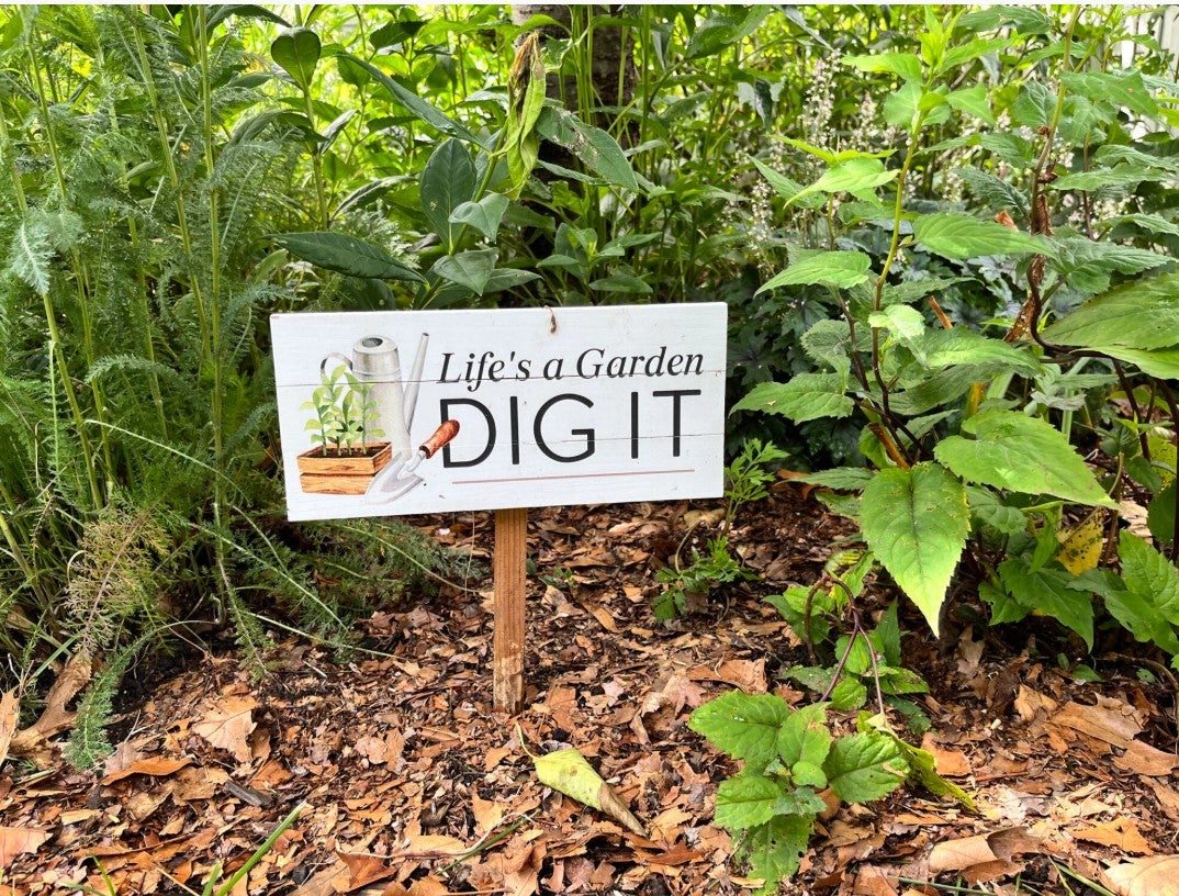 life's a garden; dig it