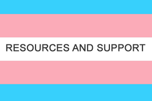 Transgender flag - five horizontal stripes of light blue, light pink and white.