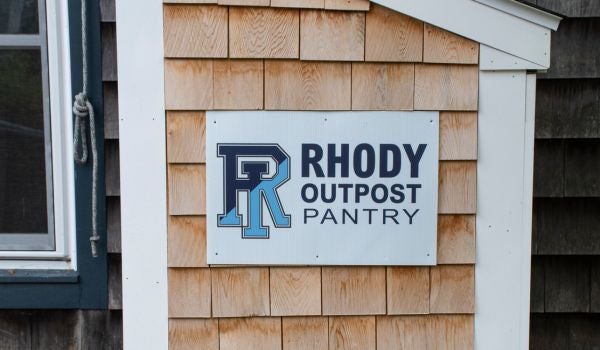 Rhody Outpost pantry sign