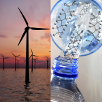 wind turbine and bottled water