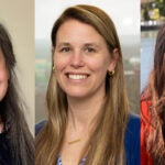 Alyx Healy, Amy Correia and Jennifer Stoudt