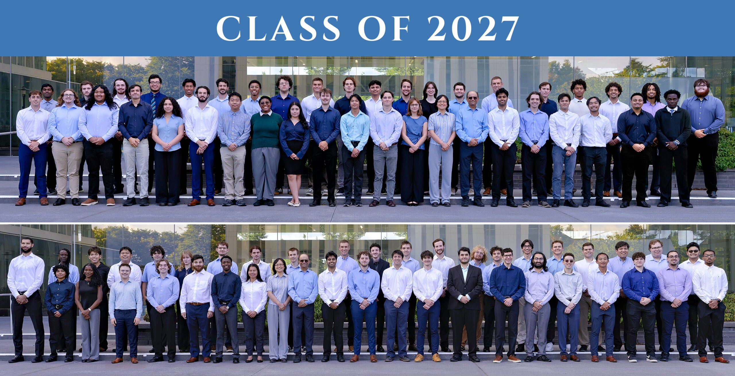 ELECOMP Capstone Class of 2027 group photo