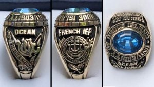Class ring presented to a second generation international engineering program student