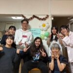 Ahmad in Japan with Japanese friends