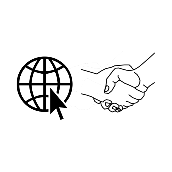 Line diagram indicating that the event that has both Virtual and In Person components