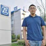 Jimmy Li, a student in the U. of Rhode Island's International Engineering Program, is putting his mechanical engineering and Mandarin skills to use interning at an auto-parts maker near Shanghai.