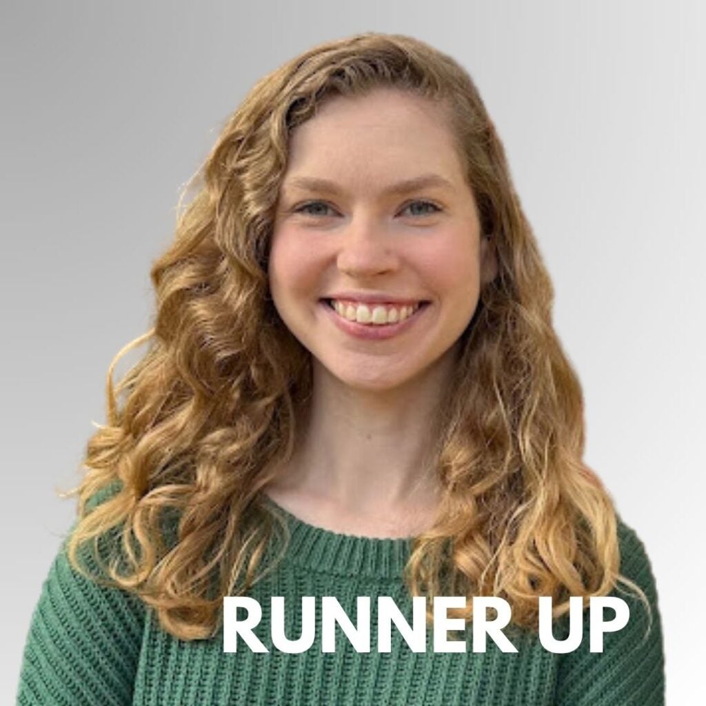 Runner Up ($500 Prize): Lindsay Culpepper, PhD, Ecology and Ecosystem Sciences, “Understanding New England Cottontail Personality Through Fecal Cortisol Analysis”