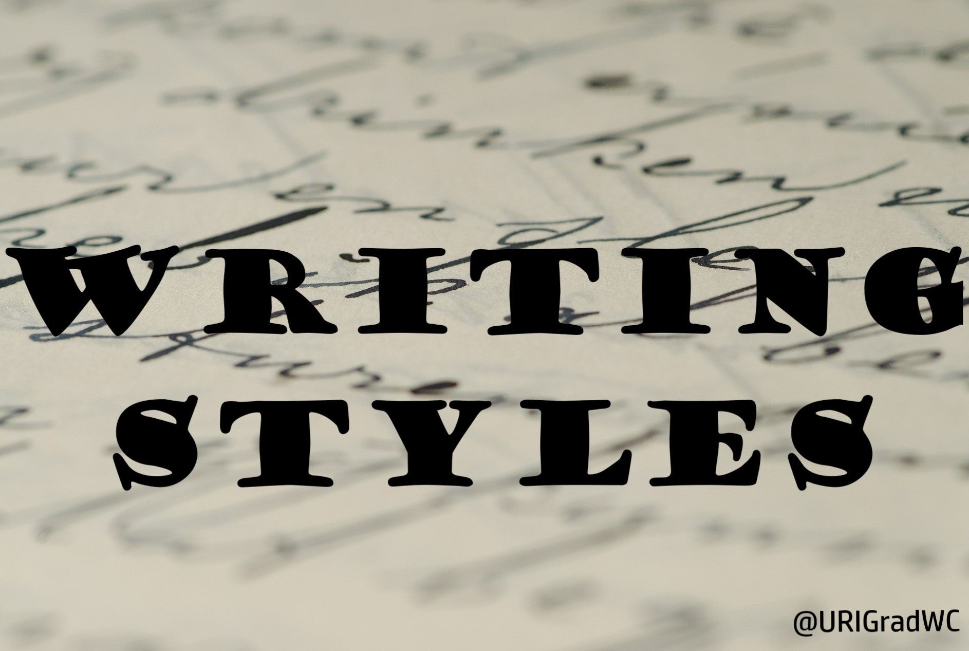 Writing Styles The Graduate Writing Center