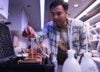 Drajad Seto operates a PlanktoScope to capture high-resolution images of plankton samples. (Photo courtesy of OceanX)