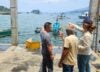 URI’s Sarah Gaines (right) and other members of the Fish Right team work with small-scale industrial fishers.
