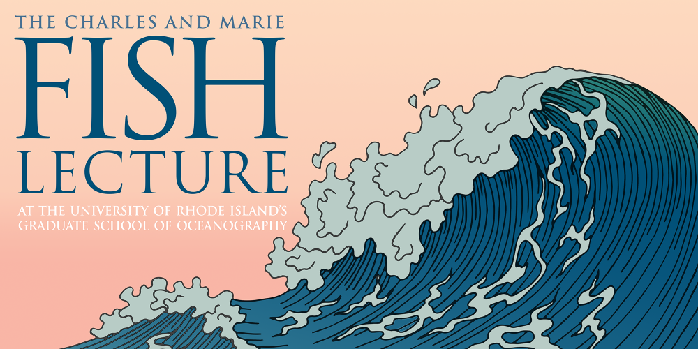 Promotional banner for the 2019 Fish Lecture featuring Dr. George Lauder