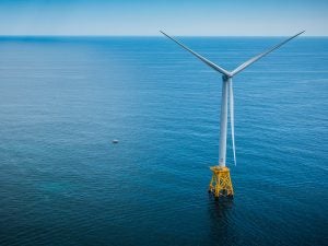 Offshore windmill.
