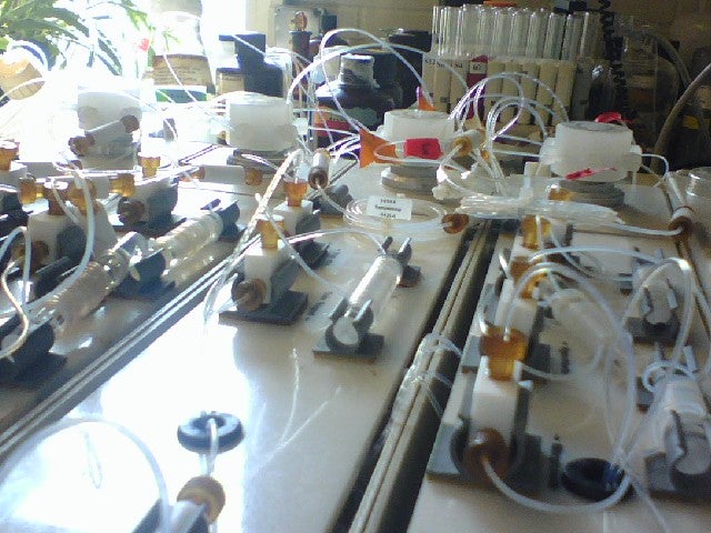 Photo of a Lachat Nutrient Analyzer.