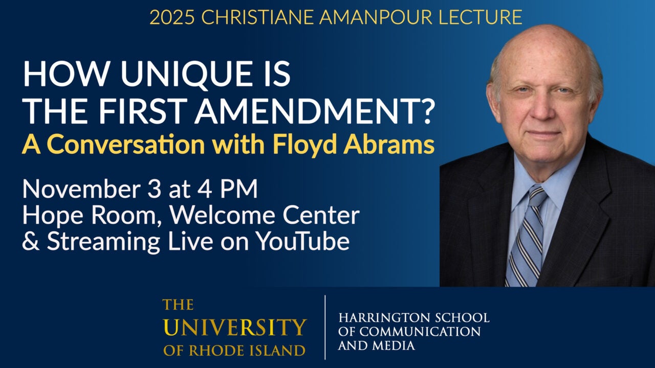 How Unique is the First Amendment? featuring Floyd Abrams