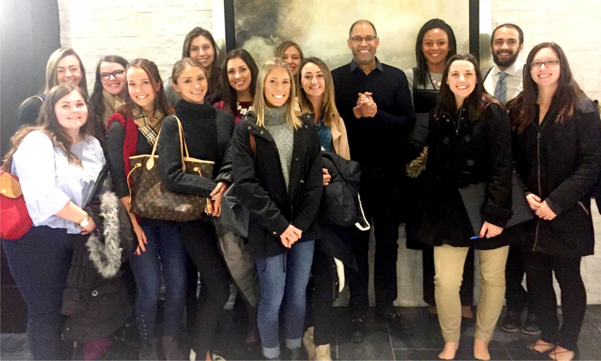 Students visit Alex and Ani