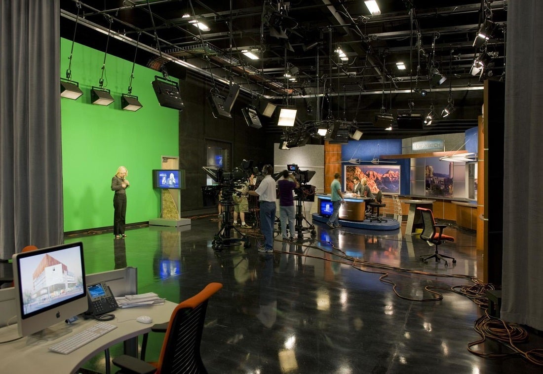 Harrington broadcast studio