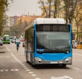 city bus on a street