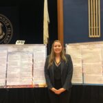 Gillian Hodge at Honors Poster Conference