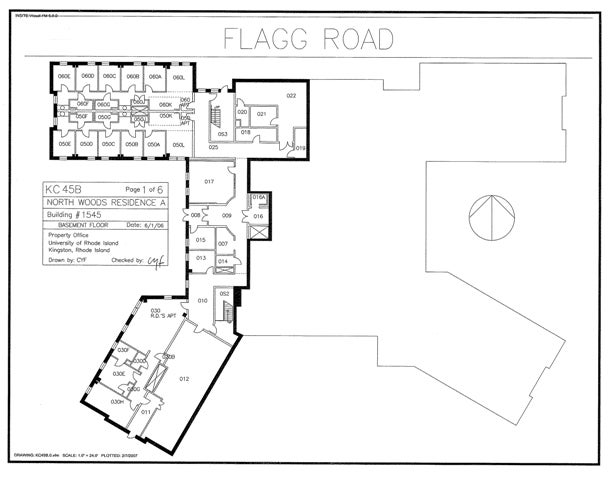 Garrahy Hall floor plan