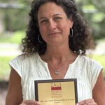 Jessica MacLeod, director of the child development center at URI’s Kingston Campus.