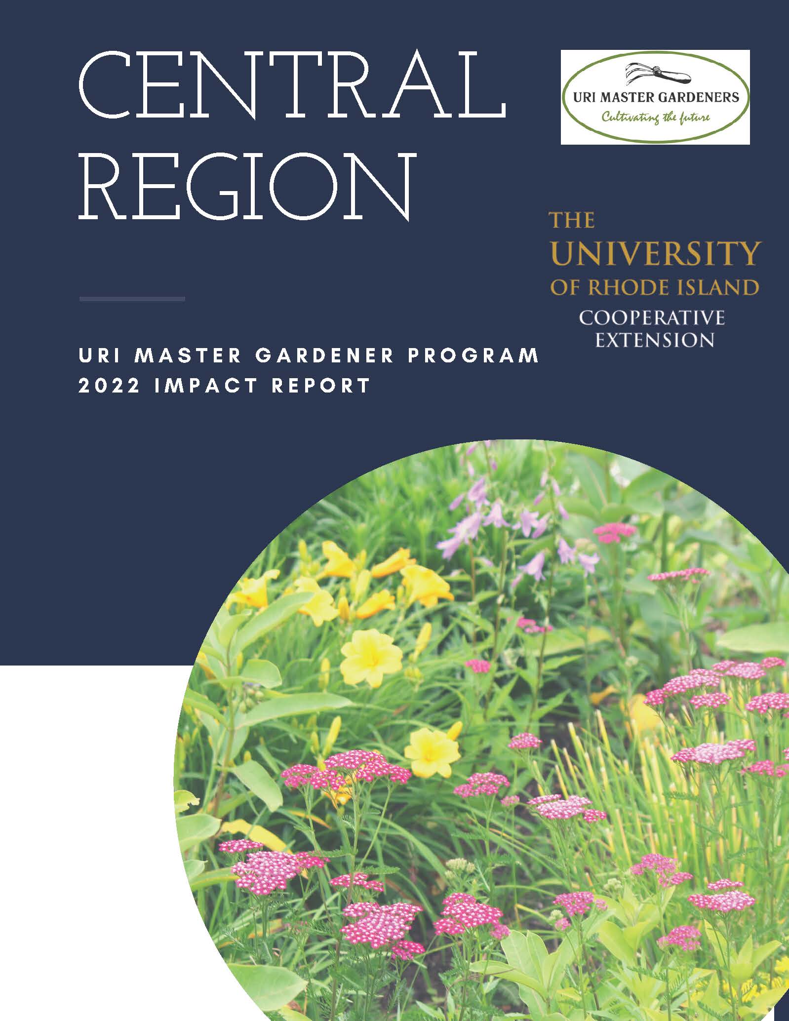 URI Master Gardener Program Central Region, 2022