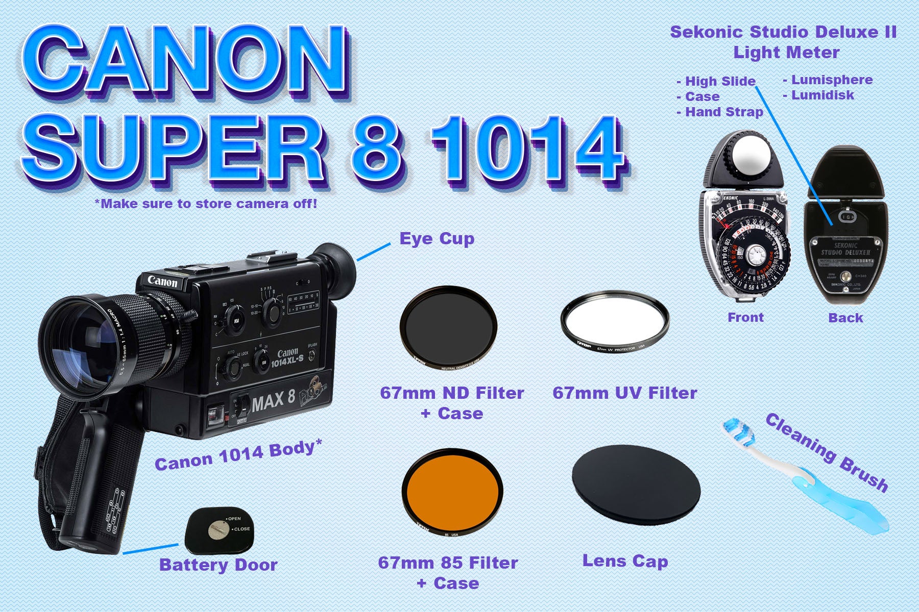 Canon 1014 Super 8mm Camera Media Equipment Center