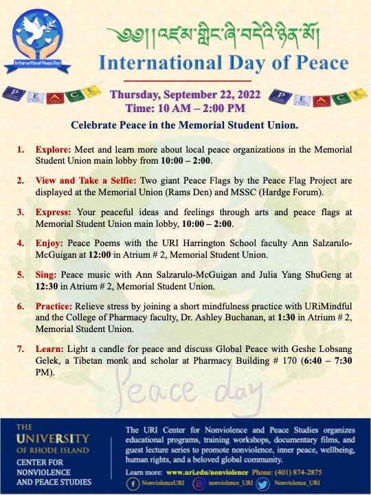 International Day of Peace poster