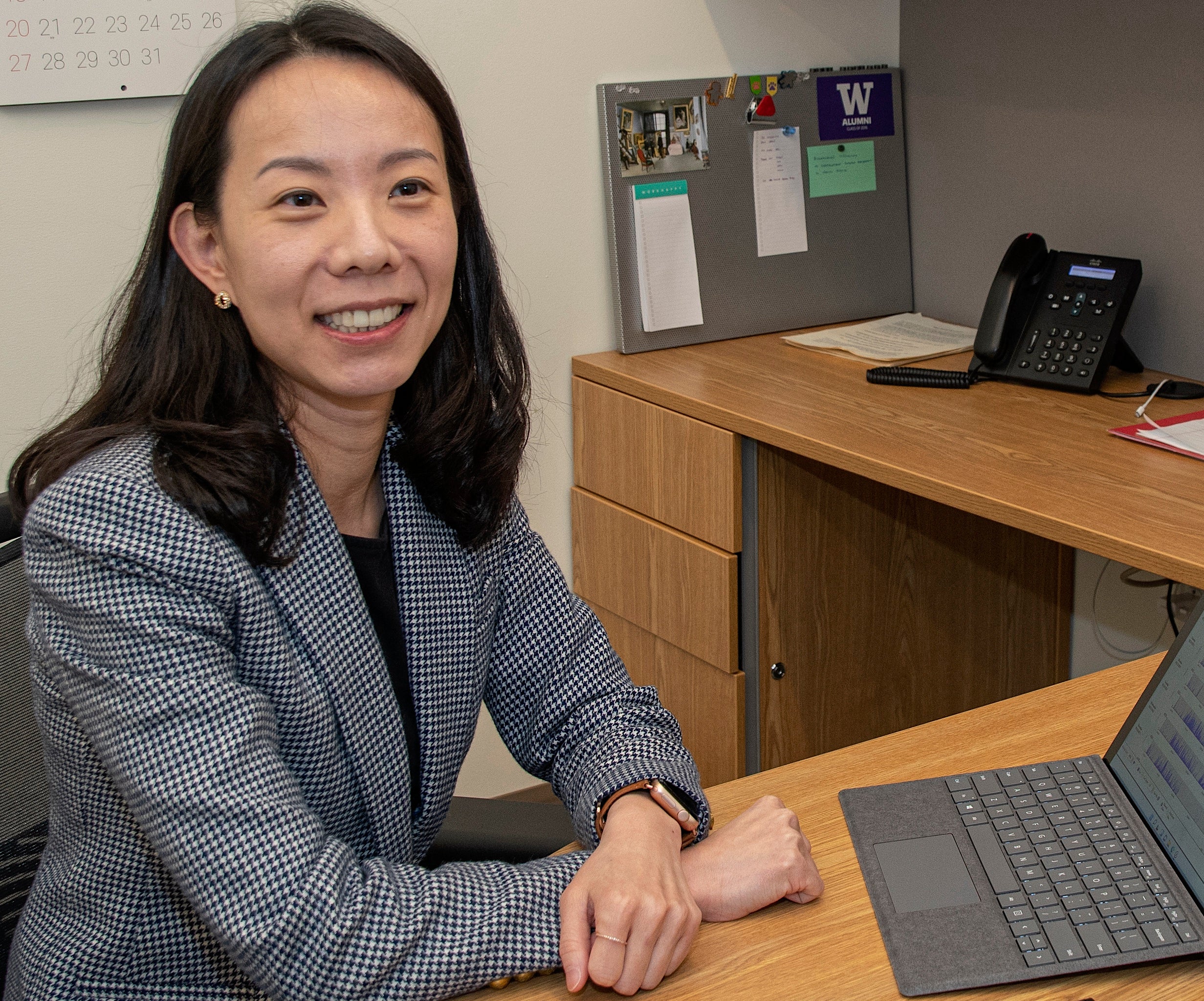 URI College of Nursing Associate Professor Jung Eun Lee aims to help older adults manage multiple chronic conditions, especially when living alone, using an interactive chatbot program.