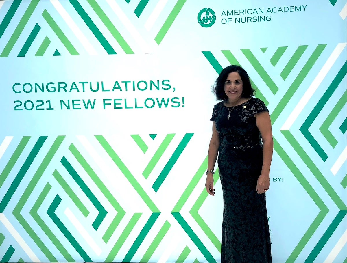 RI Free Clinic CEO Marie Ghazal, a two-time URI College of Nursing alum, was recently inducted as a Fellow in the American Academy of Nursing.