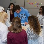 Students learning through interactions with a mannequin