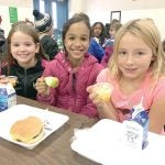 Wyman Students making healthy choices