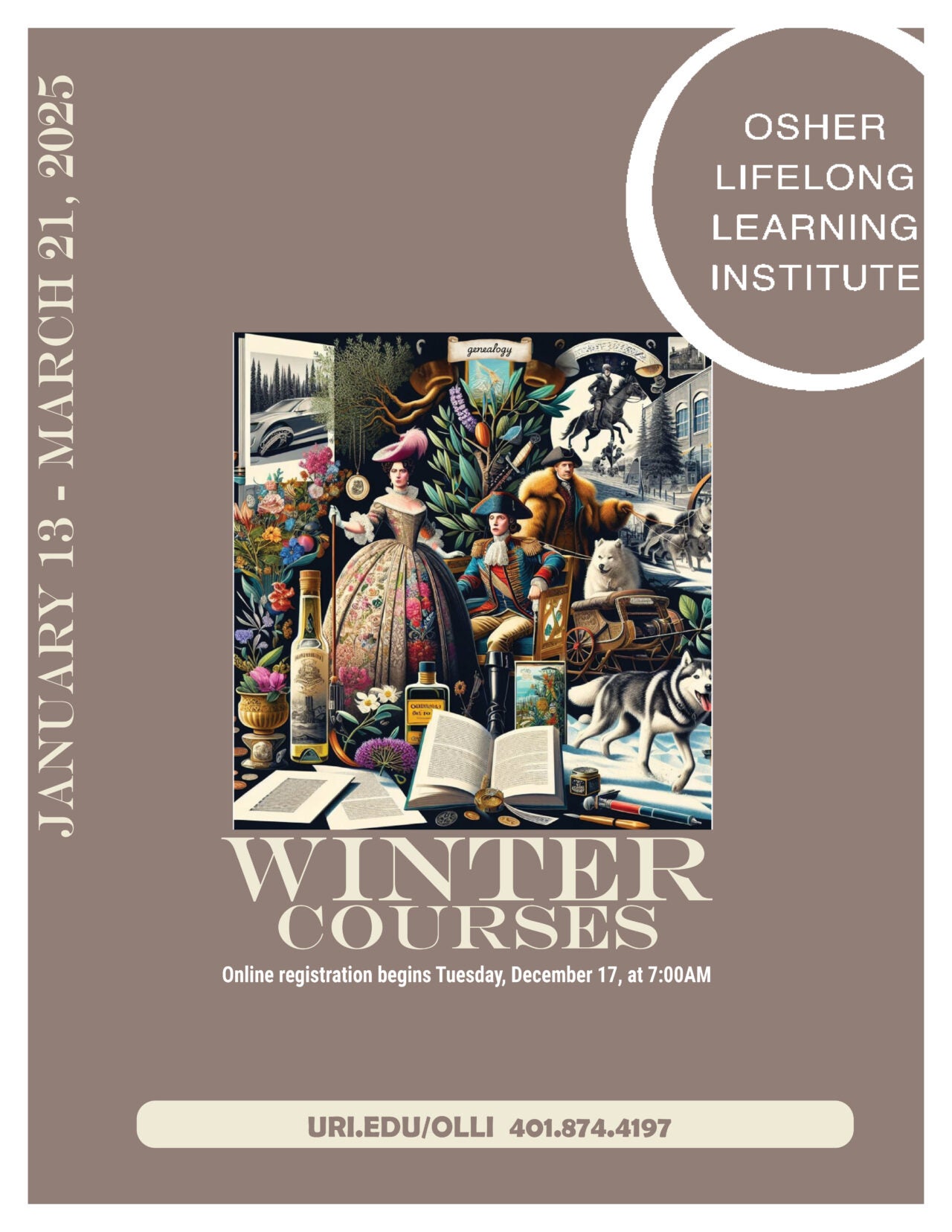 Winter 2025 Osher Lifelong Learning Institute (OLLI)