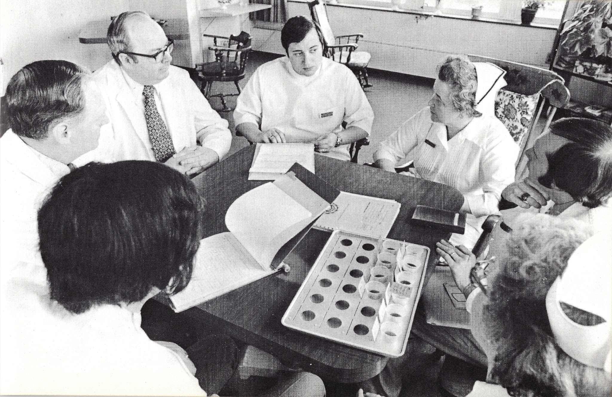 Historical photograph, archival image, or commemorative visual related to the 125-year history of URI pharmacy education and institutional milestones.