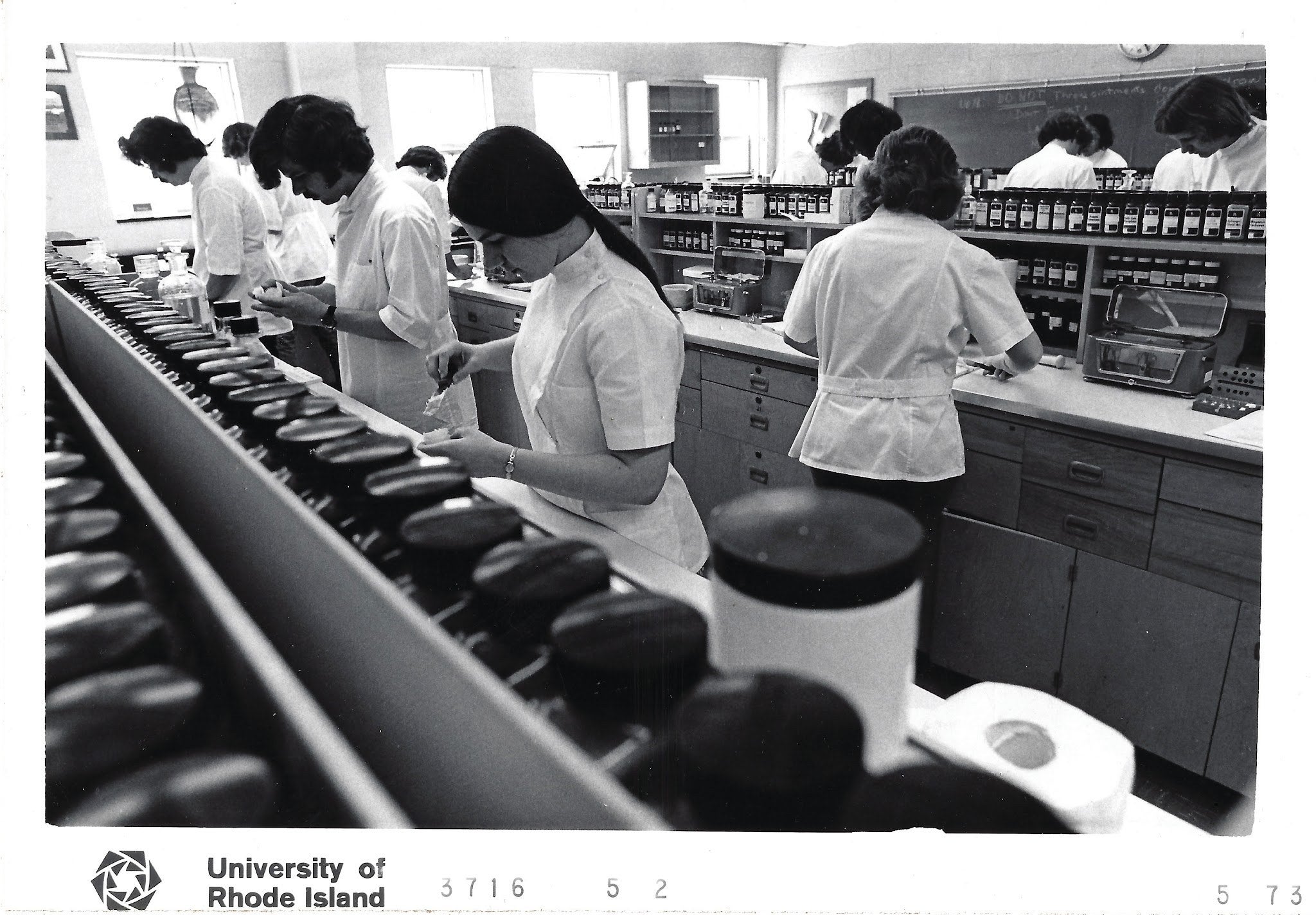 Historical photograph, archival image, or commemorative visual related to the 125-year history of URI pharmacy education and institutional milestones.