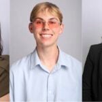 Kayla Aquilante, J.T. Berard-Moore, and Emma Brouillette will represent the URI College of Pharmacy at the national 2026 Clinical Pharmacy Challenge after advancing to top eight in the country.