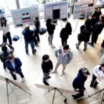 The third annual URI Neuroscience Symposium was held Monday, April 7 in URI's Avedisian Hall. The event has more than doubled in size since it began in 2022. (URI Photos/Patrick Luce)