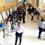 Dozens of URI College of Pharmacy students presented their research studies during the college's fourth annual Research Showcase on April 25.