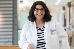 URI College of Pharmacy Assistant Professor Jaime Ross has found links between micro- and nanoplastics and Alzheimer's Disease in mice.