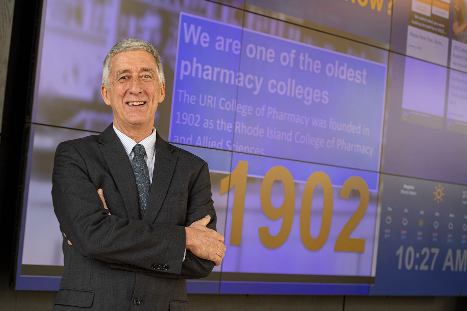 URI College of Pharmacy Dean Paul Larrat