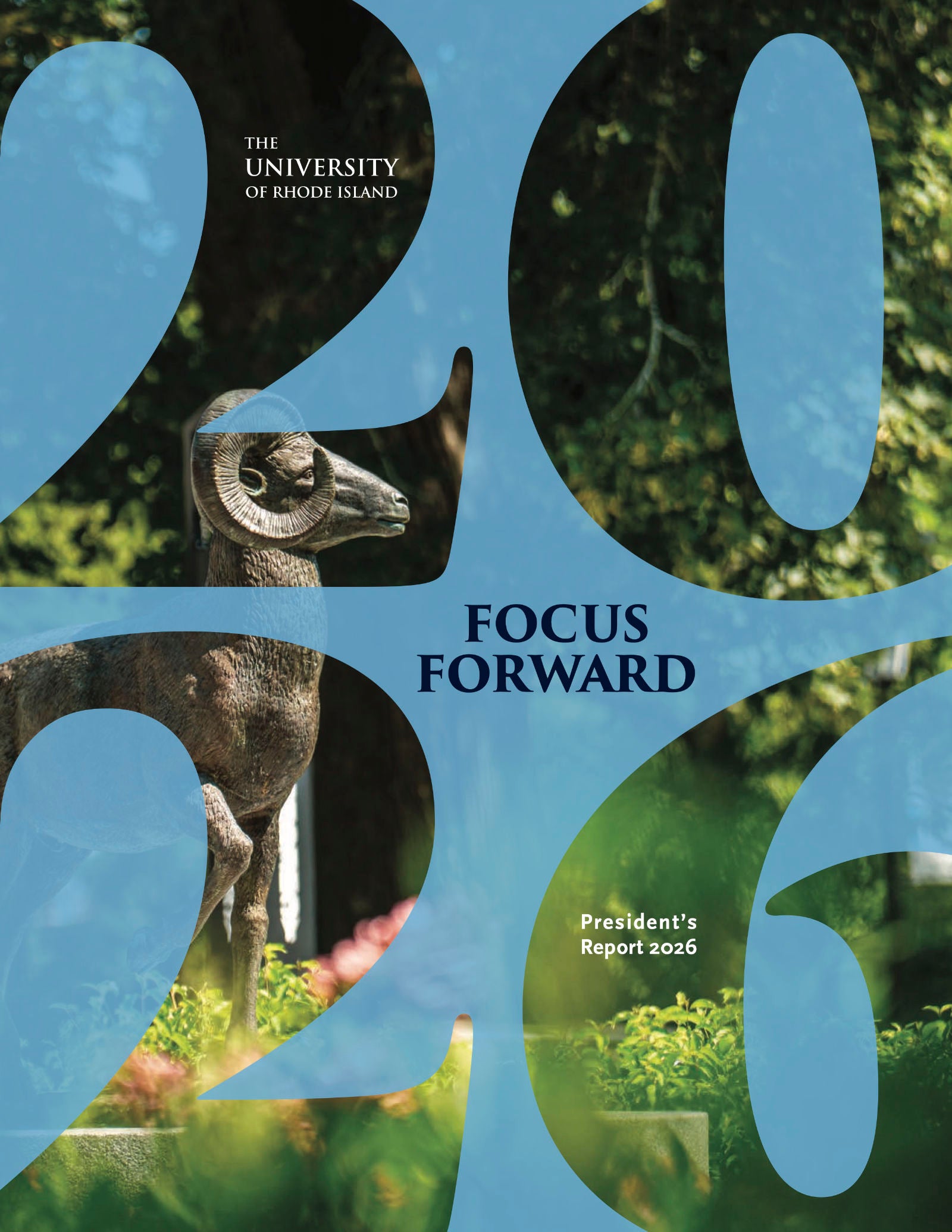 Cover of the 2026 President's Report.